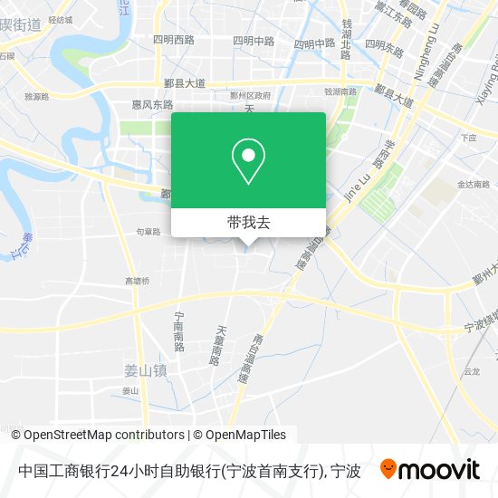 中国工商银行24小时自助银行(宁波首南支行)地图