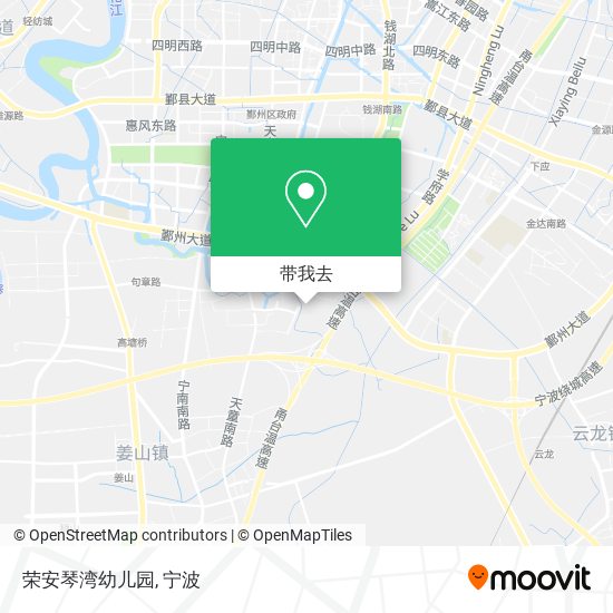 荣安琴湾幼儿园地图