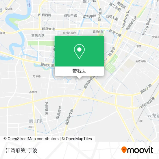 江湾府第地图