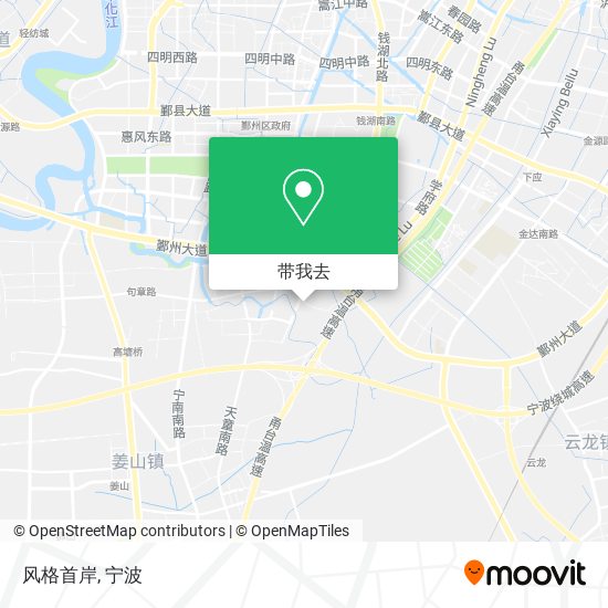 风格首岸地图
