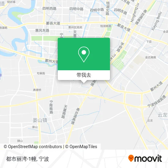 都市丽湾-1幢地图