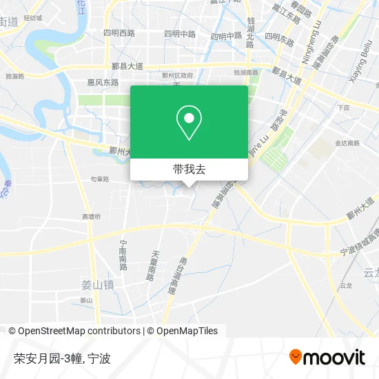 荣安月园-3幢地图