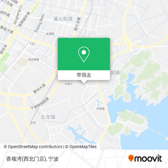 香颂湾(西北门店)地图
