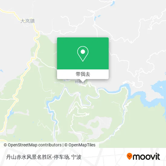 丹山赤水风景名胜区-停车场地图