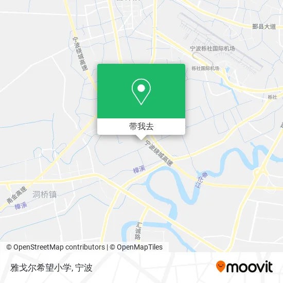 雅戈尔希望小学地图