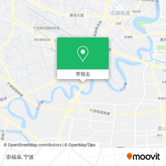 崇福庙地图