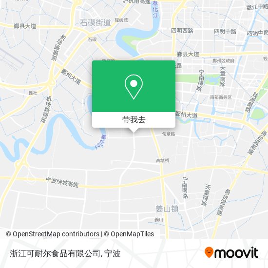 浙江可耐尔食品有限公司地图