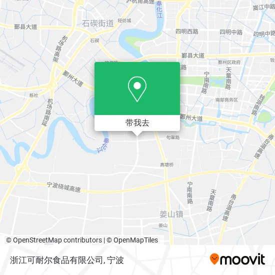 浙江可耐尔食品有限公司地图