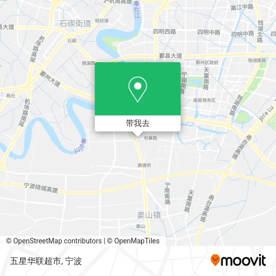 五星华联超市地图