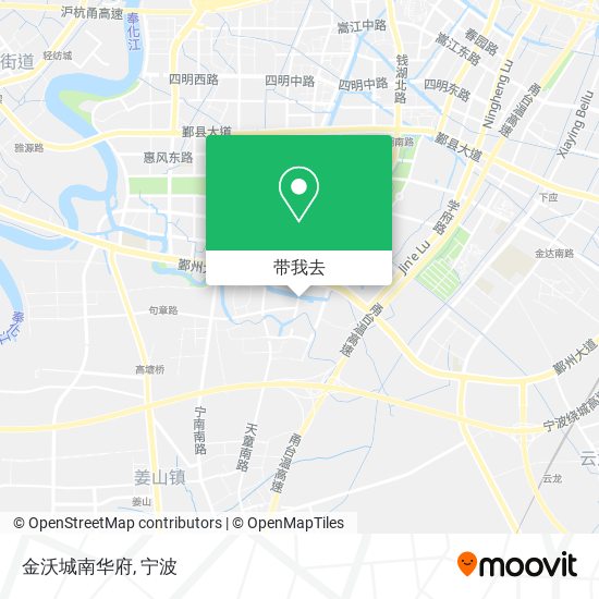 金沃城南华府地图