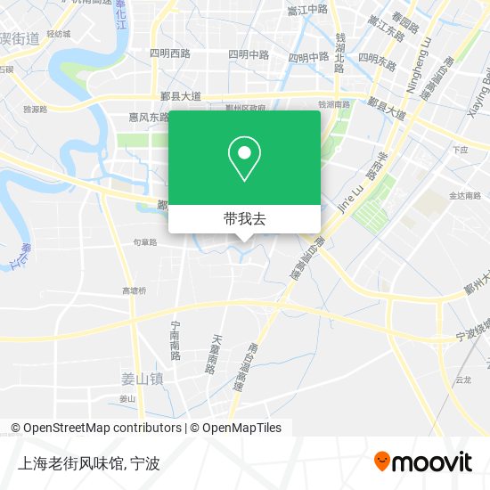 上海老街风味馆地图