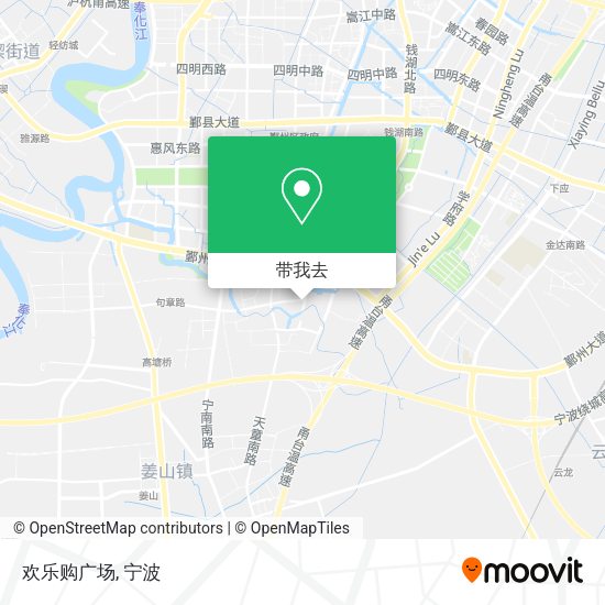 欢乐购广场地图