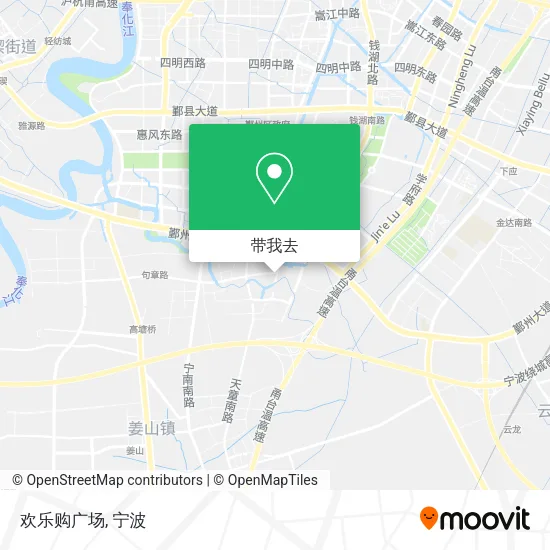 欢乐购广场地图