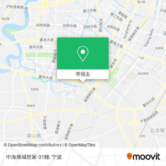 中海雍城世家-31幢地图