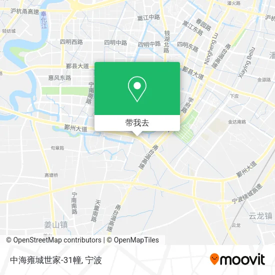 中海雍城世家-31幢地图