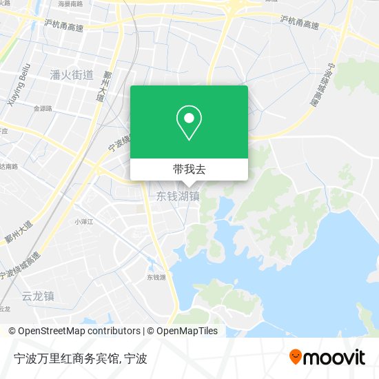 宁波万里红商务宾馆地图