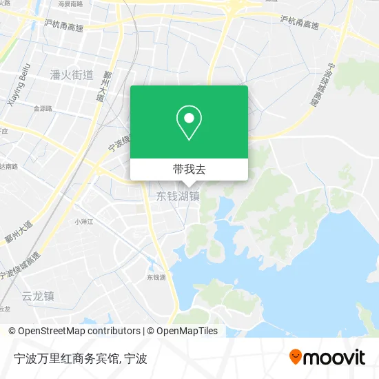 宁波万里红商务宾馆地图