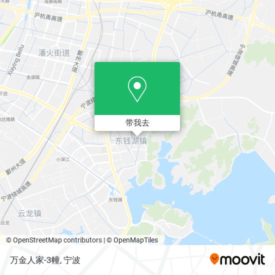 万金人家-3幢地图