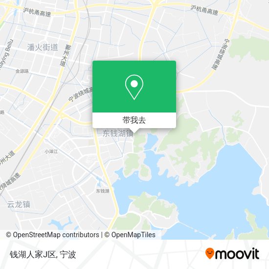 钱湖人家J区地图