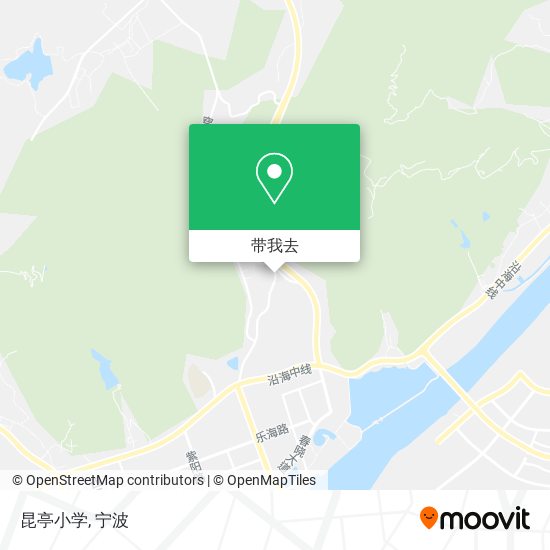 昆亭小学地图