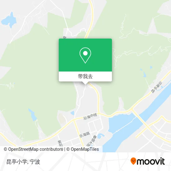 昆亭小学地图