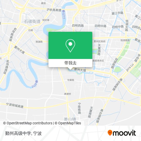 鄞州高级中学地图