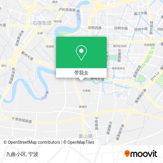 九曲小区地图
