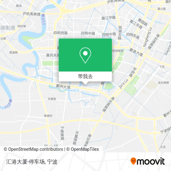 汇港大厦-停车场地图