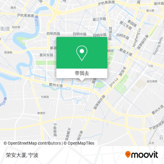 荣安大厦地图