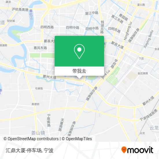 汇鼎大厦-停车场地图
