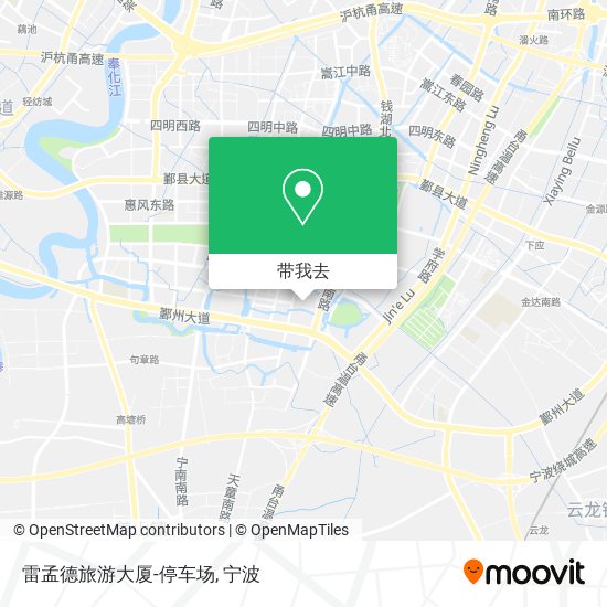 雷孟德旅游大厦-停车场地图