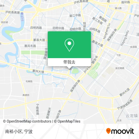 南裕小区地图