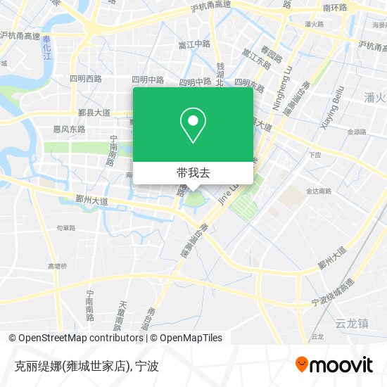 克丽缇娜(雍城世家店)地图