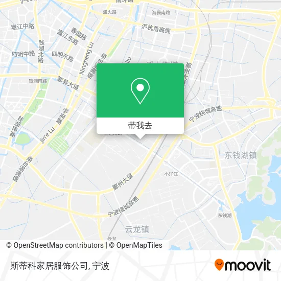 斯蒂科家居服饰公司地图