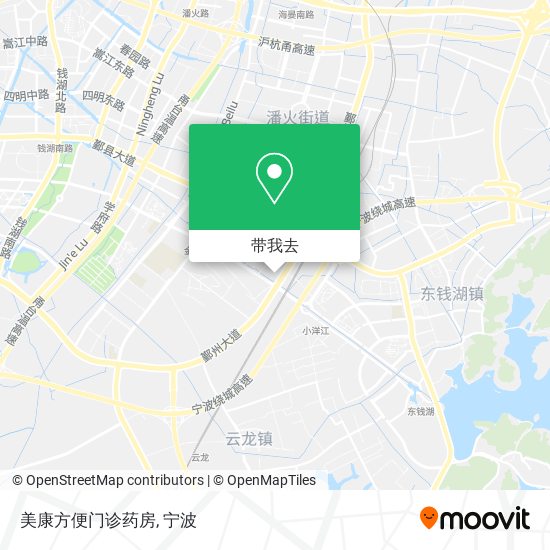 美康方便门诊药房地图