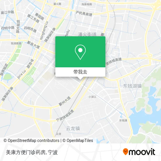 美康方便门诊药房地图