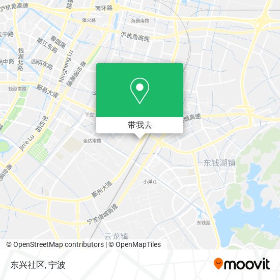 东兴社区地图