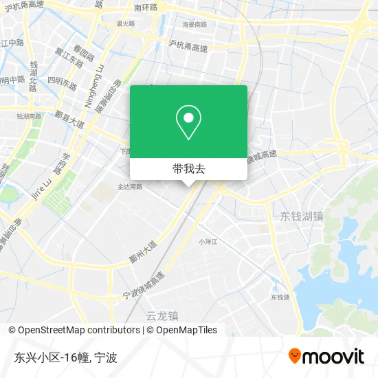 东兴小区-16幢地图