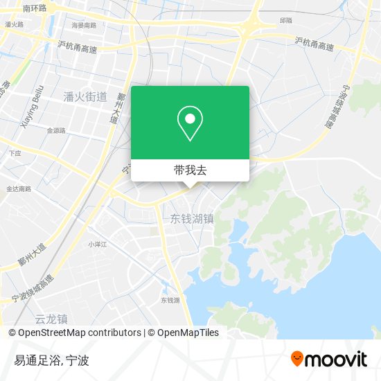 易通足浴地图