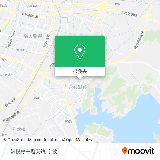 宁波悦婷主题宾馆地图