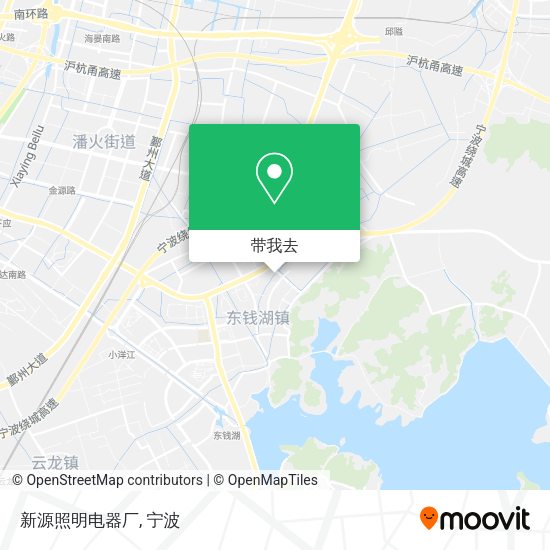 新源照明电器厂地图