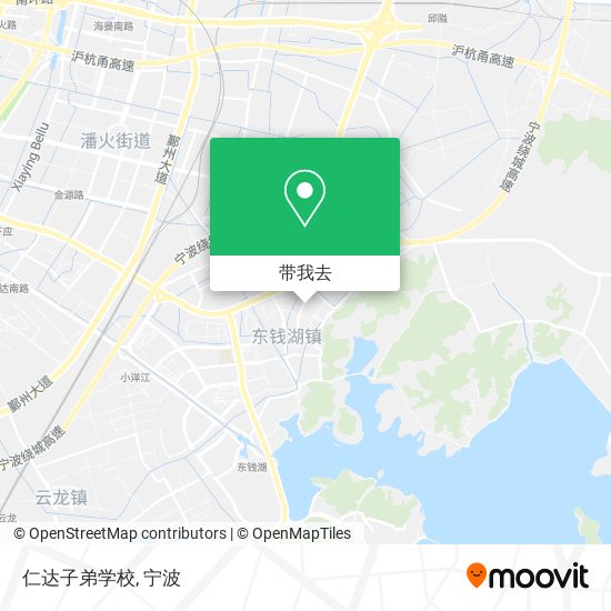 仁达子弟学校地图