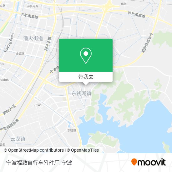 宁波福致自行车附件厂地图