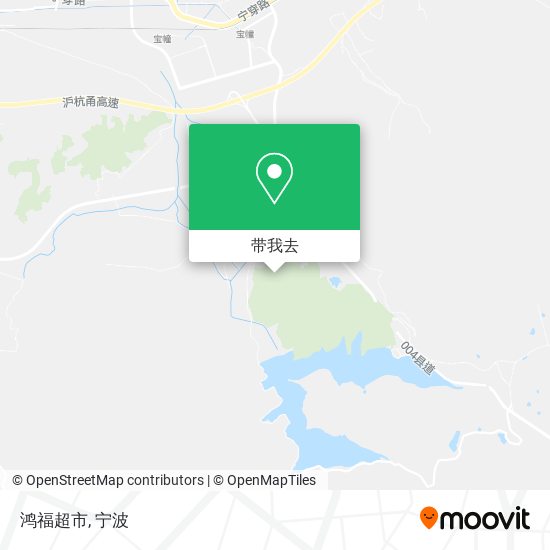 鸿福超市地图