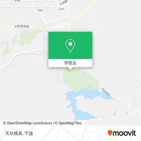 天欣模具地图