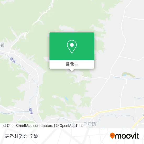建岙村委会地图