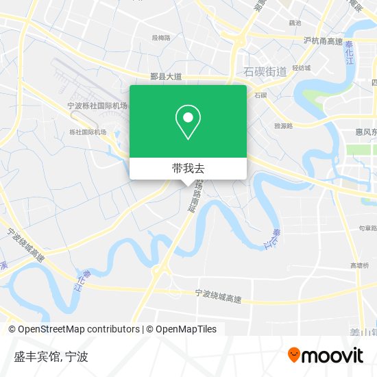 盛丰宾馆地图