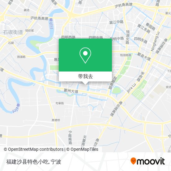 福建沙县特色小吃地图