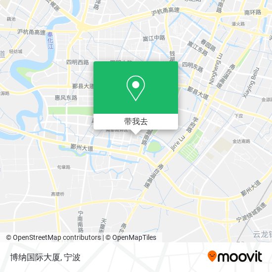 博纳国际大厦地图