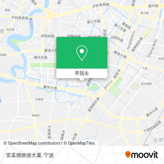 雷孟德旅游大厦地图